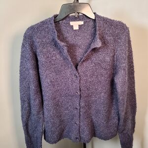 J. Crew Women's Lavender Cardigan Sweater
